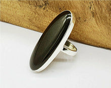 Load image into Gallery viewer, Black Onyx Silver Ring