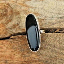 Load image into Gallery viewer, Black Onyx Silver Ring