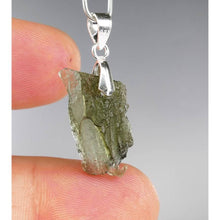 Load image into Gallery viewer, Natural Raw Moldavite Pendant