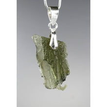Load image into Gallery viewer, Natural Raw Moldavite Pendant