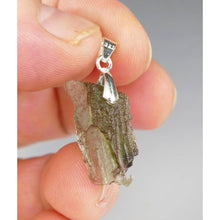 Load image into Gallery viewer, Natural Raw Moldavite Pendant