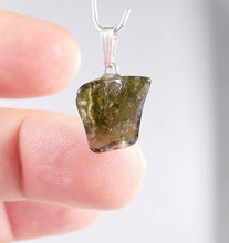 Load image into Gallery viewer, Tumbled Moldavite  Pendant
