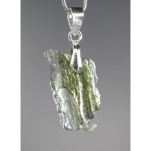 Load image into Gallery viewer, Natural Raw Moldavite Pendant