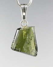 Load image into Gallery viewer, Freeform Faceted Moldavite Pendant